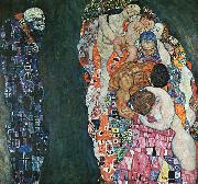 Gustav Klimt Death and Life oil painting